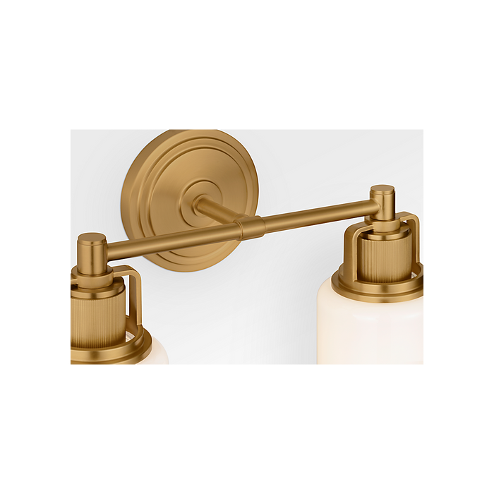 Generation Lighting Ashford 14 Inch Bath Fixture In Burnished Brass (CV1112BBS)
