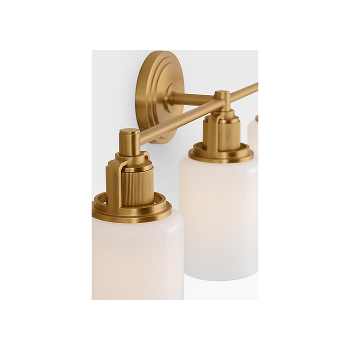 Generation Lighting Ashford 24 Inch Bath Fixture In Burnished Brass (CV1113BBS)