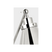 Generation Lighting Wellfleet One-Arm Cone Sconce In Polished Nickel with Polished Nickel Shade (CW1121PN)