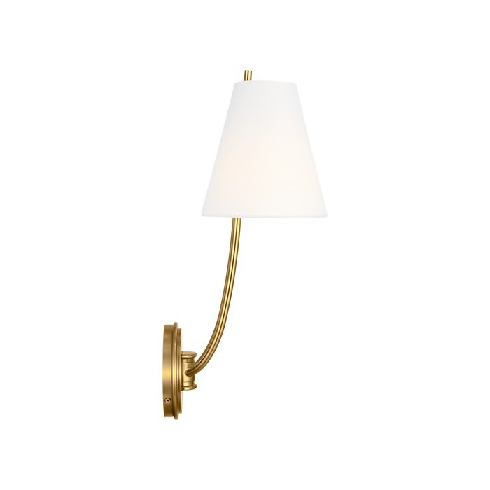 Generation Lighting Marina 18 Inch Double Sconce In Burnished Brass (CW1422BBS)