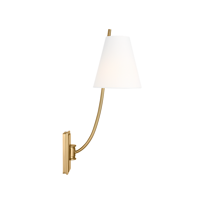 Generation Lighting Marina 18 Inch Sconce In Burnished Brass (CW1431BBS)