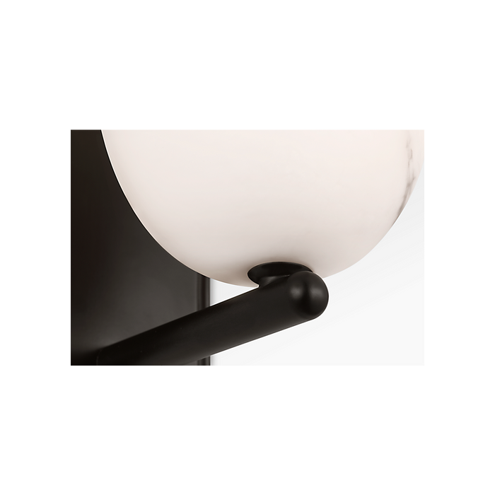 Generation Lighting Savina 12 Inch Sconce In Aged Iron (CW1441AI)