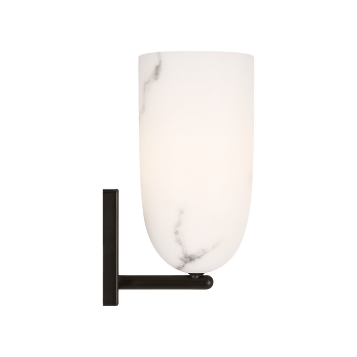 Generation Lighting Savina 12 Inch Sconce In Aged Iron (CW1441AI)