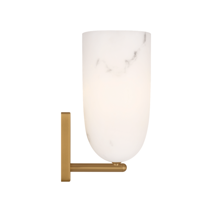 Generation Lighting Savina 12 Inch Sconce In Burnished Brass (CW1441BBS)