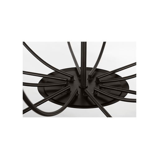 Generation Lighting Lois 48 Inch Chandelier In Aged Iron (EC11812AI)
