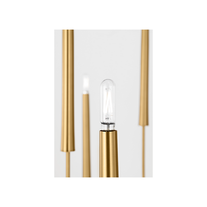 Generation Lighting Lois 48 Inch Chandelier In Burnished Brass (EC11812BBS)