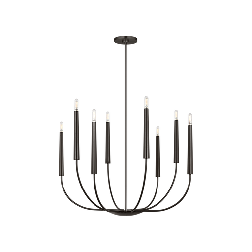 Generation Lighting Lois 34 Inch Chandelier In Aged Iron (EC1198AI)