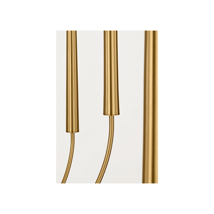 Generation Lighting Lois 34 Inch Chandelier In Burnished Brass (EC1198BBS)