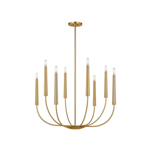 Generation Lighting Lois 34 Inch Chandelier In Burnished Brass (EC1198BBS)