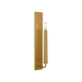 Generation Lighting Lois 18 Inch Single Sconce In Burnished Brass (EW1241BBS)
