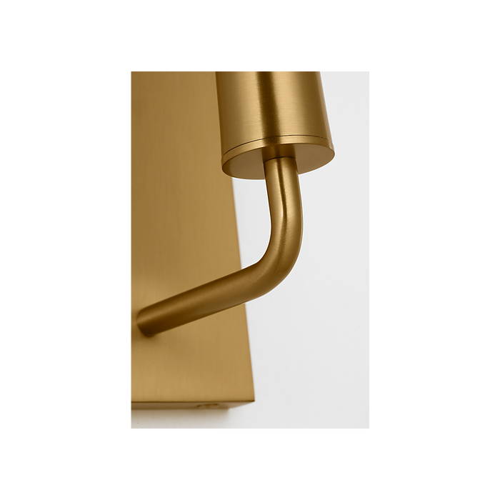 Generation Lighting Lois 18 Inch Single Sconce In Burnished Brass (EW1241BBS)