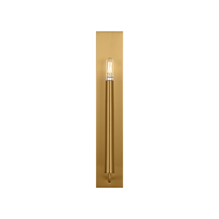 Generation Lighting Lois 18 Inch Single Sconce In Burnished Brass (EW1241BBS)
