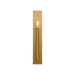 Generation Lighting Lois 18 Inch Single Sconce In Burnished Brass (EW1241BBS)