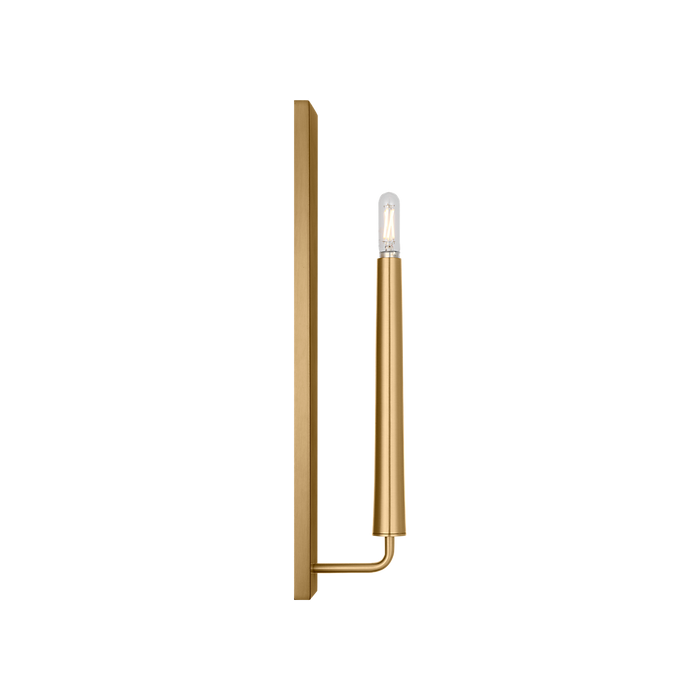 Generation Lighting Lois 18 Inch Single Sconce In Burnished Brass (EW1241BBS)