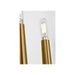 Generation Lighting Lois 18 Inch Double Sconce In Burnished Brass (EW1252BBS)