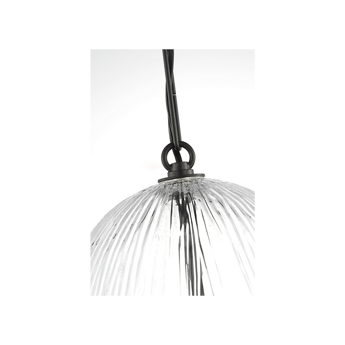 Generation Lighting Serafina 11 Inch Pendant In Aged Iron (HP1001AI)