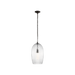 Generation Lighting Serafina 11 Inch Pendant In Aged Iron (HP1001AI)