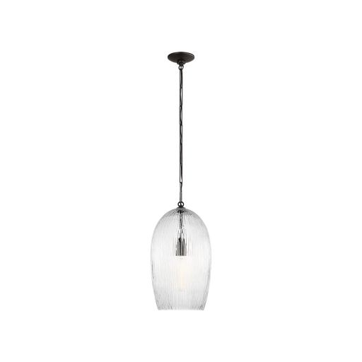 Generation Lighting Serafina 11 Inch Pendant In Aged Iron (HP1001AI)