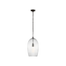 Generation Lighting Serafina 11 Inch Pendant In Aged Iron (HP1001AI)