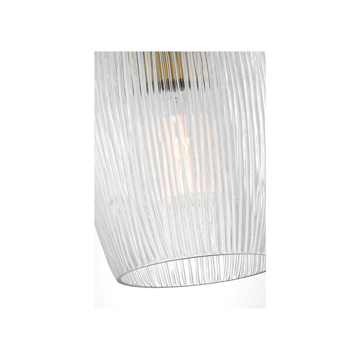 Generation Lighting Serafina 11 Inch Pendant In Burnished Brass (HP1001BBS)