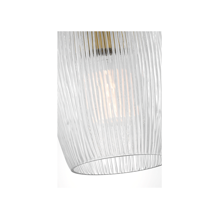 Generation Lighting Serafina 11 Inch Pendant In Burnished Brass (HP1001BBS)