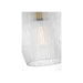 Generation Lighting Serafina 11 Inch Pendant In Burnished Brass (HP1001BBS)