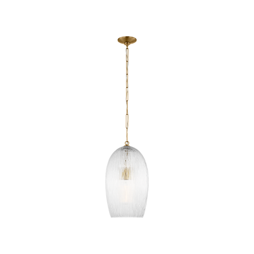 Generation Lighting Serafina 11 Inch Pendant In Burnished Brass (HP1001BBS)