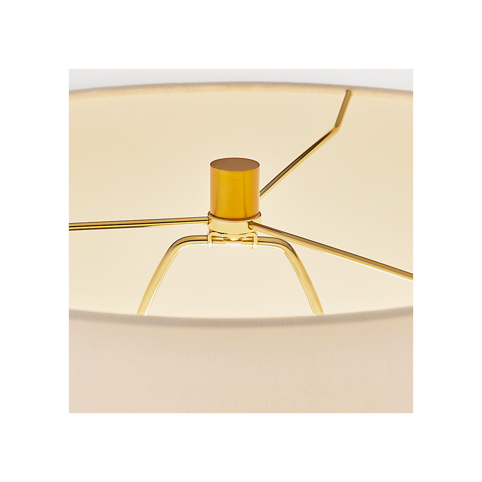 Generation Lighting Fanny Slim Table Lamp In Frosted Anglia (HT1061FRA)