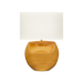 Generation Lighting Pente 27 Inch Table Lamp In Cracked Honey (HT1161CHO)
