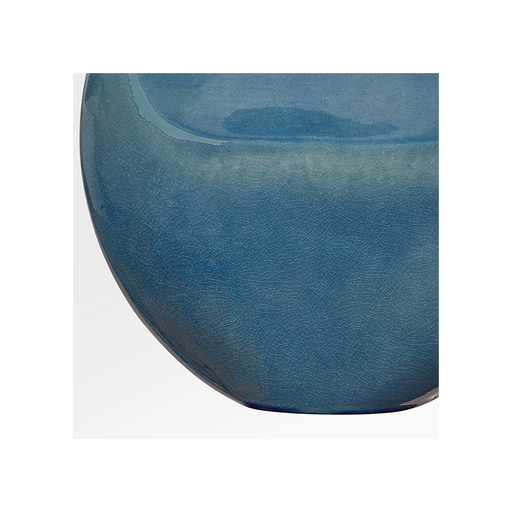 Generation Lighting Pente 27 Inch Table Lamp In Deep Ocean Crackle (HT1161DOC)
