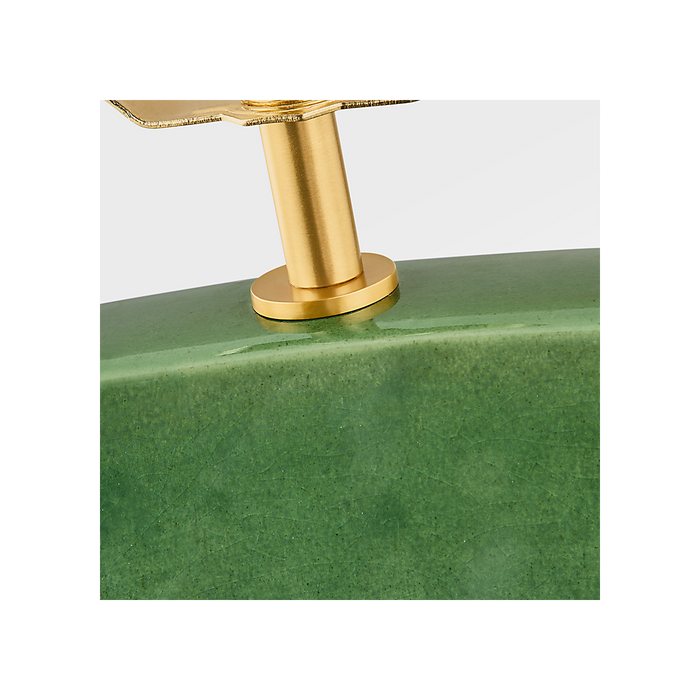 Generation Lighting Pente 27 Inch Table Lamp In Green (HT1161GG)