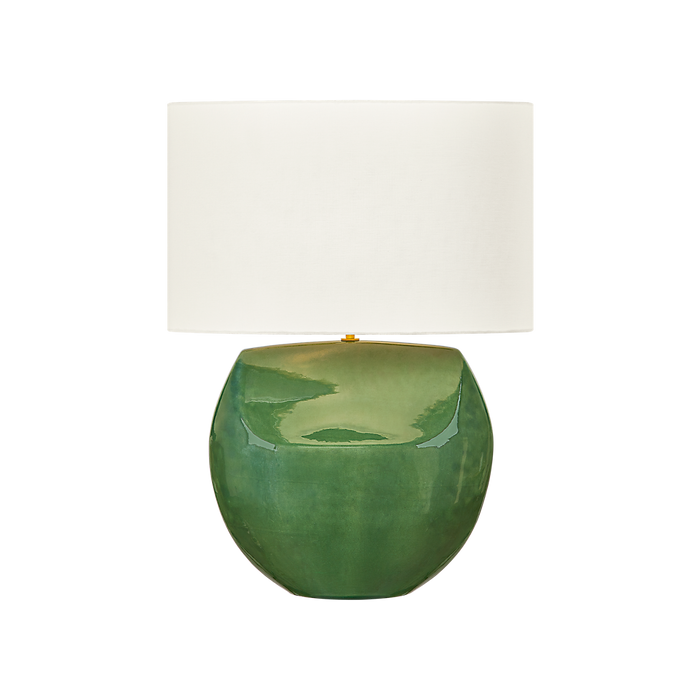 Generation Lighting Pente 27 Inch Table Lamp In Green (HT1161GG)