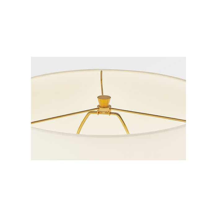 Generation Lighting Nell 28 Inch Table Lamp In Cracked Honey (HT1191CHO)