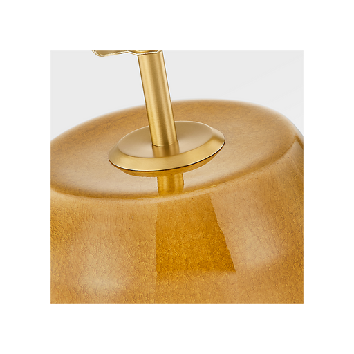 Generation Lighting Nell 28 Inch Table Lamp In Cracked Honey (HT1191CHO)