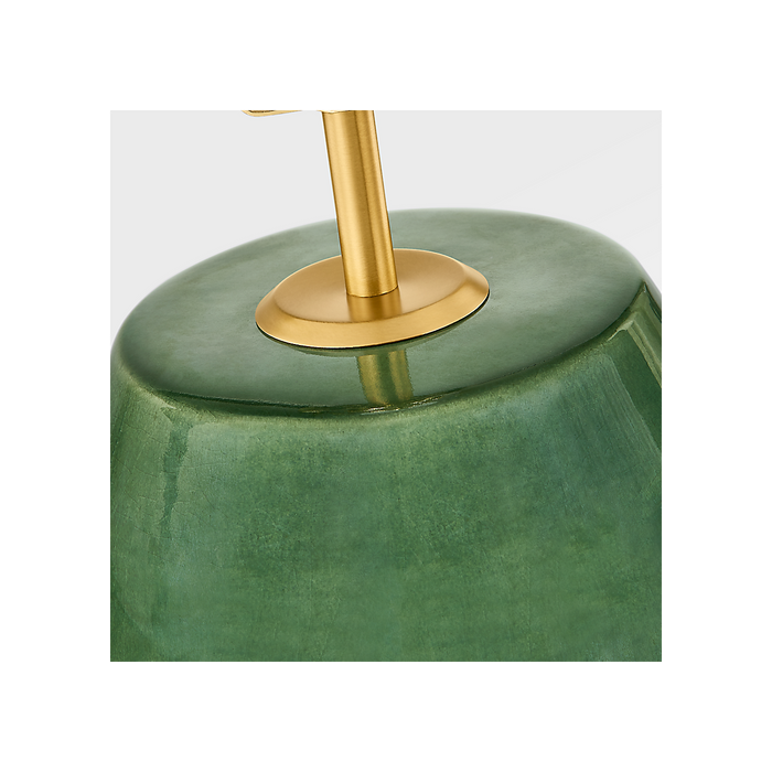 Generation Lighting Nell 28 Inch Table Lamp In Green (HT1191GG)