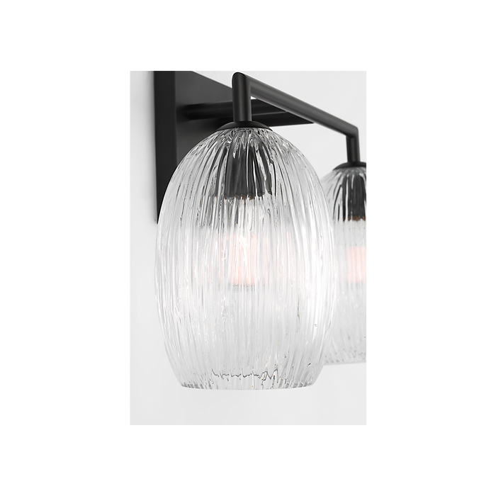 Generation Lighting Serafina 16 Inch Bath Fixture In Aged Iron (HV1002AI)