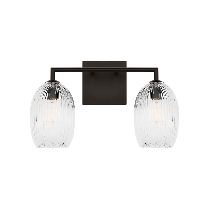 Generation Lighting Serafina 16 Inch Bath Fixture In Aged Iron (HV1002AI)