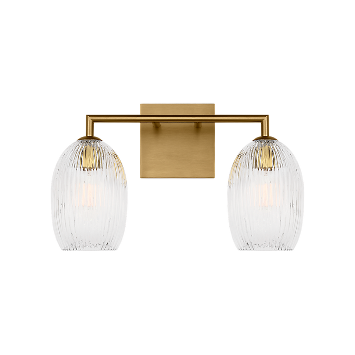 Generation Lighting Serafina 16 Inch Bath Fixture In Burnished Brass (HV1002BBS)