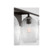 Generation Lighting Serafina 27 Inch Bath Fixture In Aged Iron (HV1003AI)