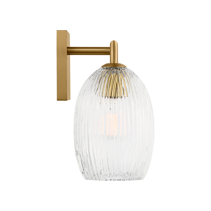 Generation Lighting Serafina 27 Inch Bath Fixture In Burnished Brass (HV1003BBS)