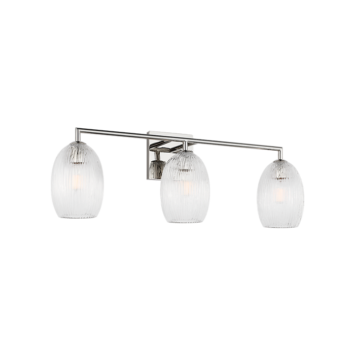 Generation Lighting Serafina 27 Inch Bath Fixture In Polished Nickel (HV1003PN)