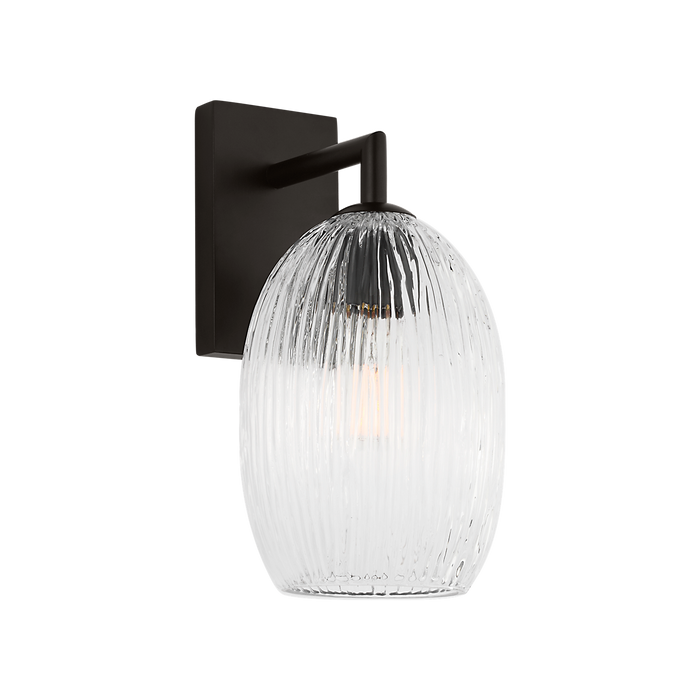Generation Lighting Serafina 10 Inch Sconce In Aged Iron (HW1001AI)