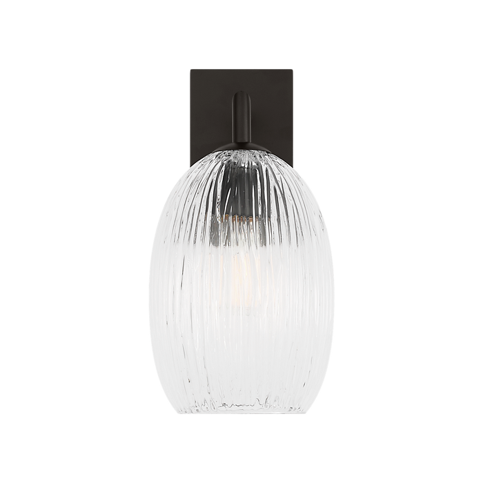Generation Lighting Serafina 10 Inch Sconce In Aged Iron (HW1001AI)