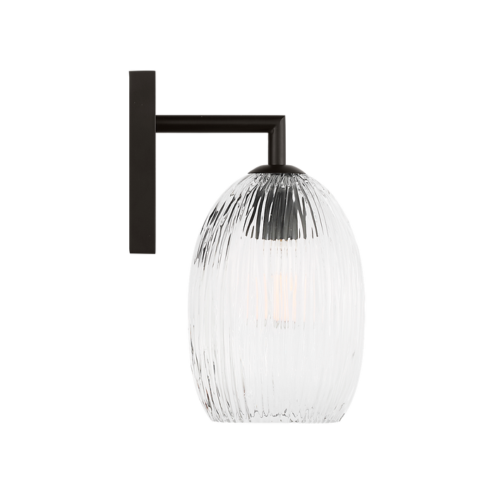 Generation Lighting Serafina 10 Inch Sconce In Aged Iron (HW1001AI)