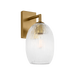 Generation Lighting Serafina 10 Inch Sconce In Burnished Brass (HW1001BBS)