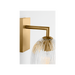 Generation Lighting Serafina 10 Inch Sconce In Burnished Brass (HW1001BBS)