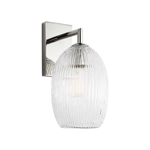 Generation Lighting Serafina 10 Inch Sconce In Polished Nickel (HW1001PN)