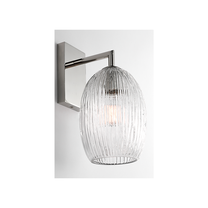 Generation Lighting Serafina 10 Inch Sconce In Polished Nickel (HW1001PN)