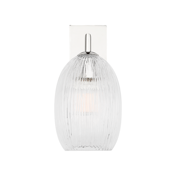 Generation Lighting Serafina 10 Inch Sconce In Polished Nickel (HW1001PN)