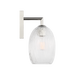 Generation Lighting Serafina 10 Inch Sconce In Polished Nickel (HW1001PN)
